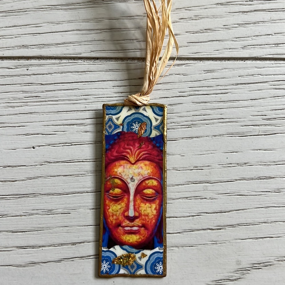Buddha Brass Bookmark
